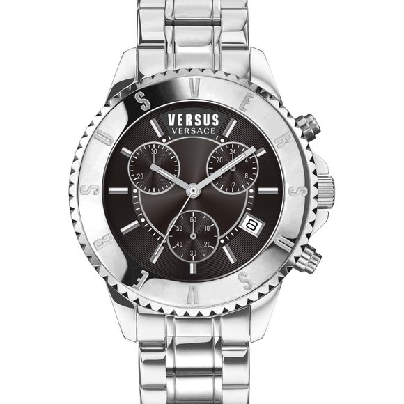 Versace Steel 44mm Watch Versus Men's - Picture 1 of 4